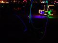 Glow stick spinner